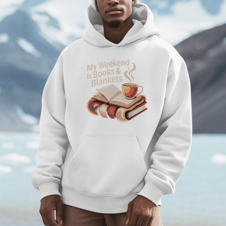Cozy My Weekend Is Books Blankets Reading Tea Lover Premium Unisex Hoodie Cozy My Weekend Is Books Blankets Reading Tea Lover Premium Unisex Hoodie