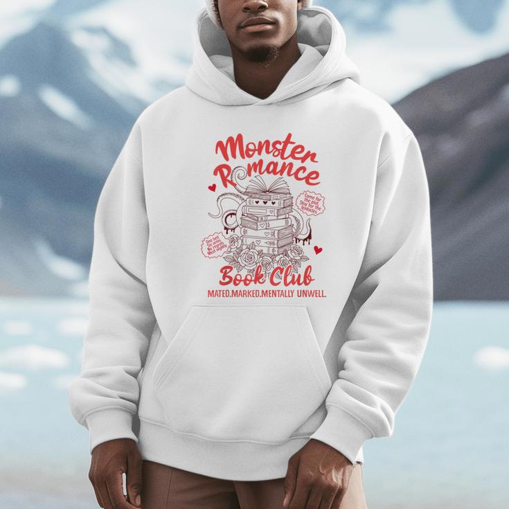 Dark Romance Reader Reading Monster Romance Book Club Unisex Hoodie