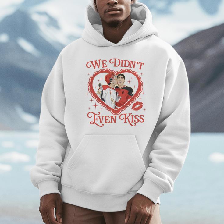 We Didn't Even Kiss Hockey Romance Book Unisex Hoodie