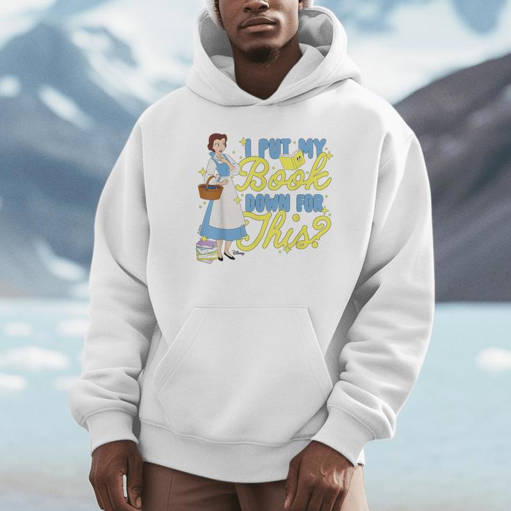 Disney Princess Belle I Put My Book Down For This Unisex Hoodie