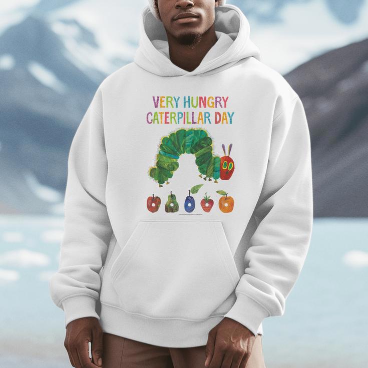 Eric Carle Very Hungry Caterpillar Day Children's Book Unisex Hoodie Eric Carle Very Hungry Caterpillar Day Children's Book Unisex Hoodie