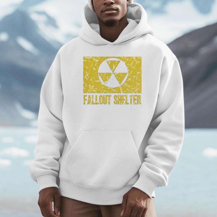 Fallout Shelter Nuclear War Radioactive Nostalgia T-Shirt Unisex Hoodie