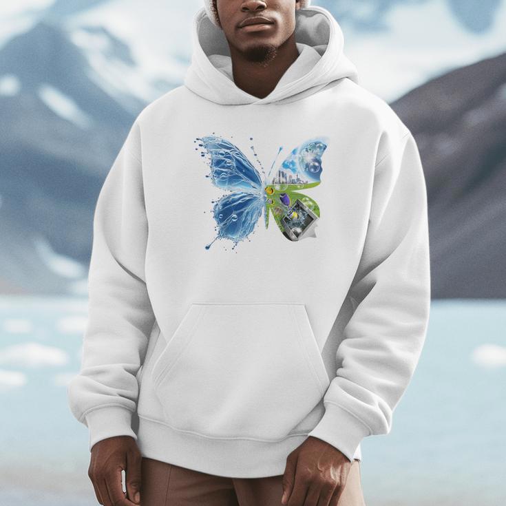 Frutiger Aero Aesthetic Butterfly Computer Fishes Scenery Raglan Baseball Tee Unisex Hoodie Frutiger Aero Aesthetic Butterfly Computer Fishes Scenery Raglan Baseball Tee Unisex Hoodie