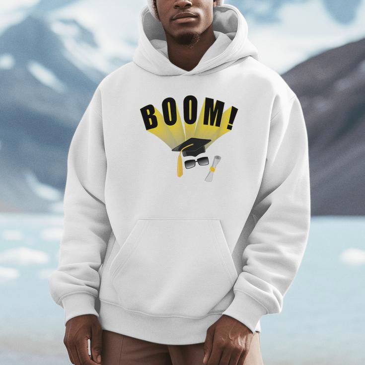 Graduation Cap And Diploma For Proud Graduation Unisex Hoodie