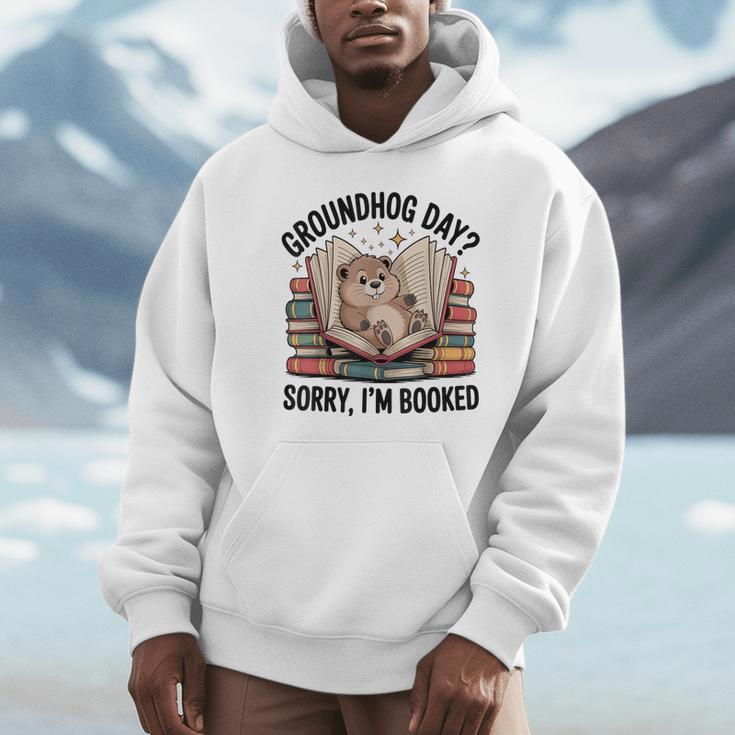 Groundhog Day Librarian Book Lover Reader Library Unisex Hoodie