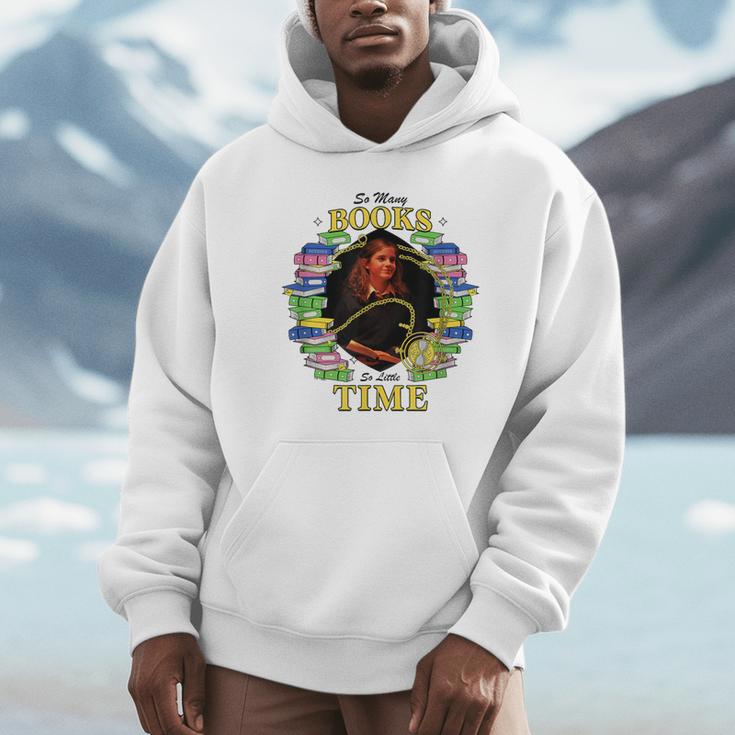 Harry Potter Hermione So Many Books So Little Time Portrait Unisex Hoodie