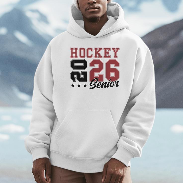 Hockey Senior Night Hockey Senior 2026 Graduation 59 Unisex Hoodie