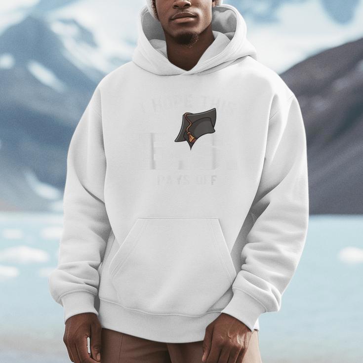 I Hope This BS Pays Off Graduation Bachelors Degree Unisex Hoodie