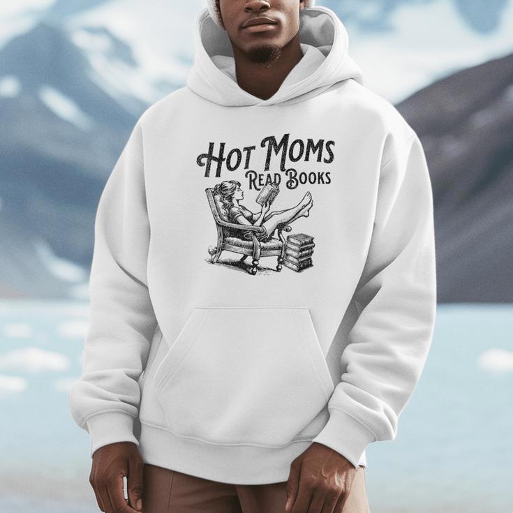 Hot Moms Read Books For Moms Book Lover Unisex Hoodie Hot Moms Read Books For Moms Book Lover Unisex Hoodie