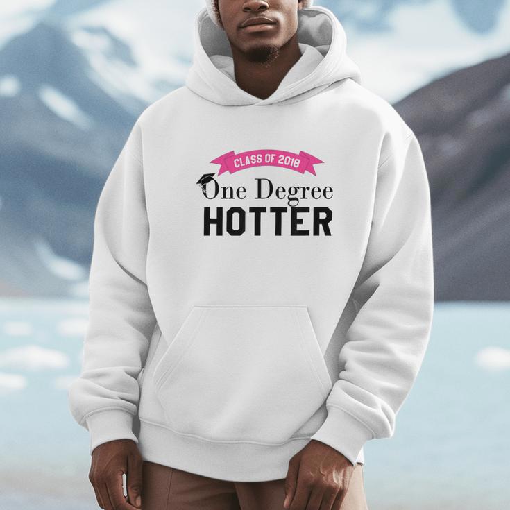 Hotter By One Degree Class Of 2018 Graduation T-Shirt Unisex Hoodie