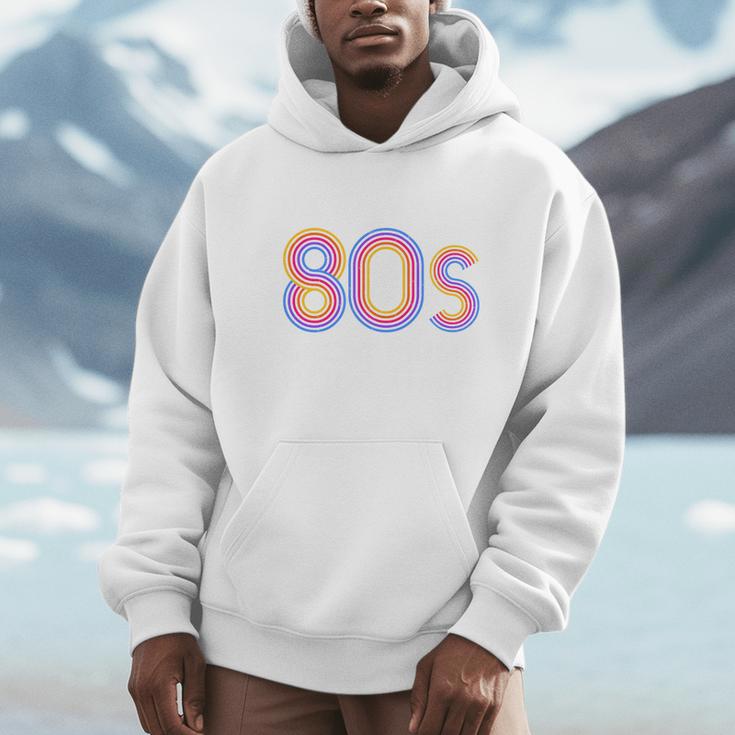 I'd Rather Be In The 80s Iconic Music Nostalgia Vintage Unisex Hoodie