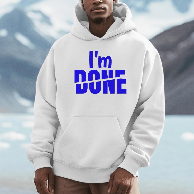 I'm Done Sarcastic Introvert Introversion Unisex Hoodie I'm Done Sarcastic Introvert Introversion Unisex Hoodie