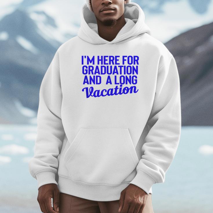 I'm Here For Graduation School Class Senior 2024 Unisex Hoodie