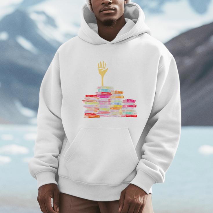 I'm Ok Books Boooks Lover Premium Tri-Blend Unisex Hoodie