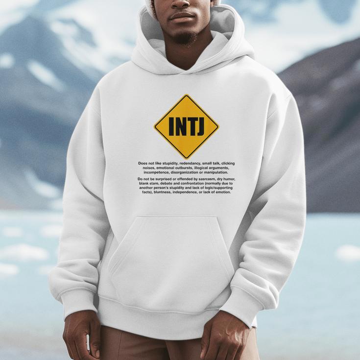 INTJ Warnings Architect Personality Type Introvert Unisex Hoodie INTJ Warnings Architect Personality Type Introvert Unisex Hoodie