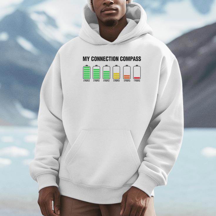 Introvert Low Battery My Connection Compass Raglan Baseball Tee Unisex Hoodie Introvert Low Battery My Connection Compass Raglan Baseball Tee Unisex Hoodie