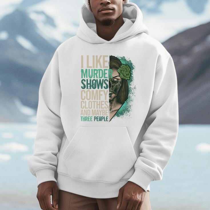 Introverted Murder Shows True Crime Lovers Introvert Unisex Hoodie