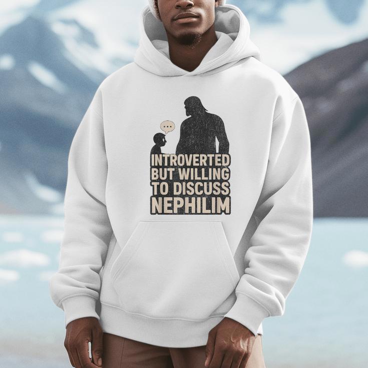 Introverted But Willing To Discuss Nephilim Tee Unisex Hoodie Introverted But Willing To Discuss Nephilim Tee Unisex Hoodie