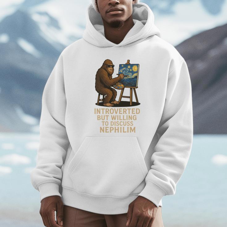 Introverted But Willing To Discuss Nephilim Unisex Hoodie Introverted But Willing To Discuss Nephilim Unisex Hoodie