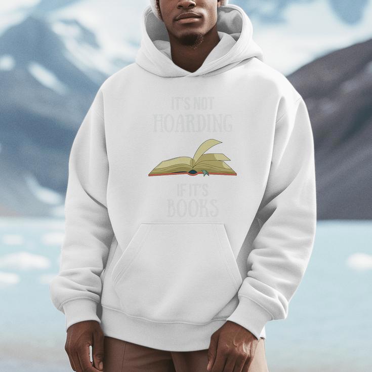 It's Not Hoarding If It's Books Premium Tri-Blend Unisex Hoodie