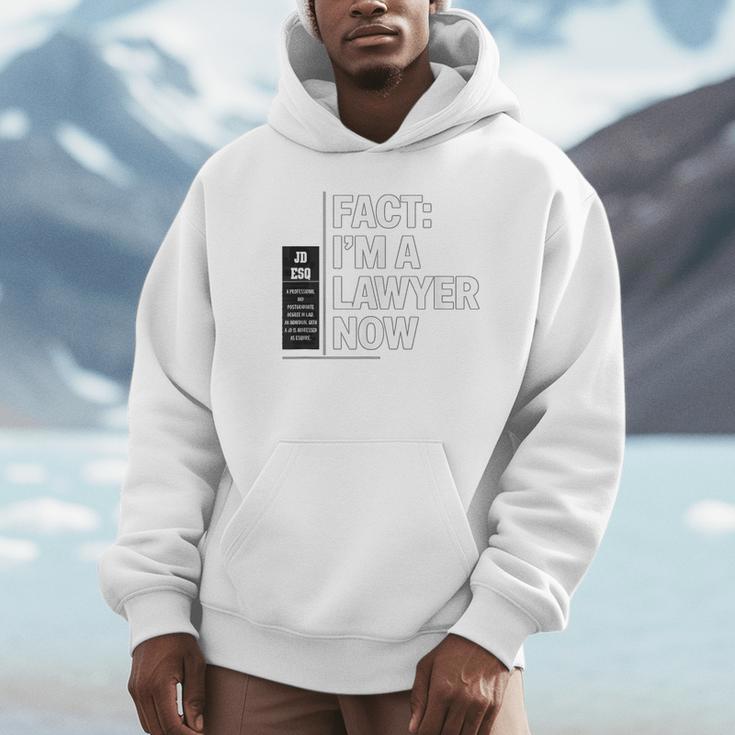 JD ESQ Law Graduate Fact I’m a Lawyer Now Graduation Unisex Hoodie