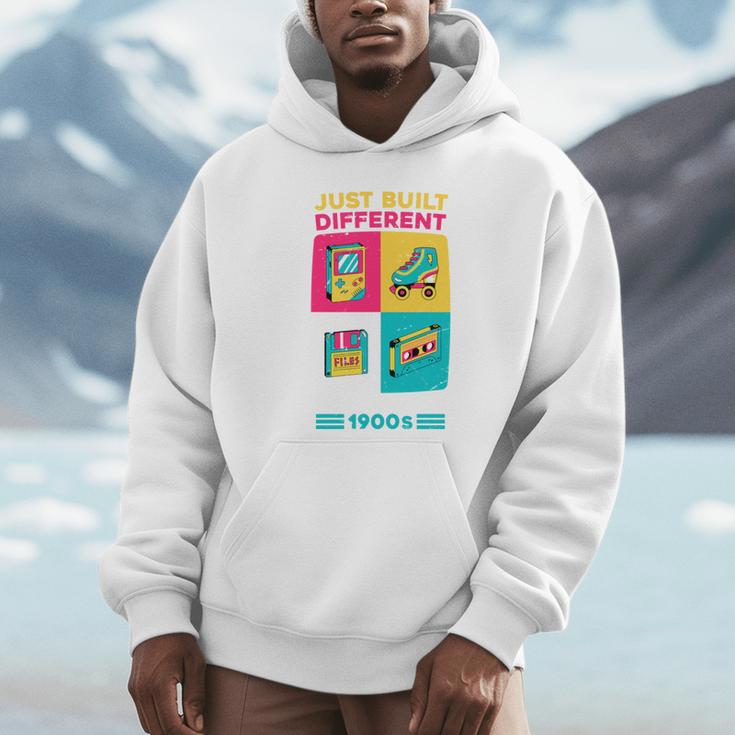 Just Built Different I'M From The 1900S Retro Unisex Hoodie