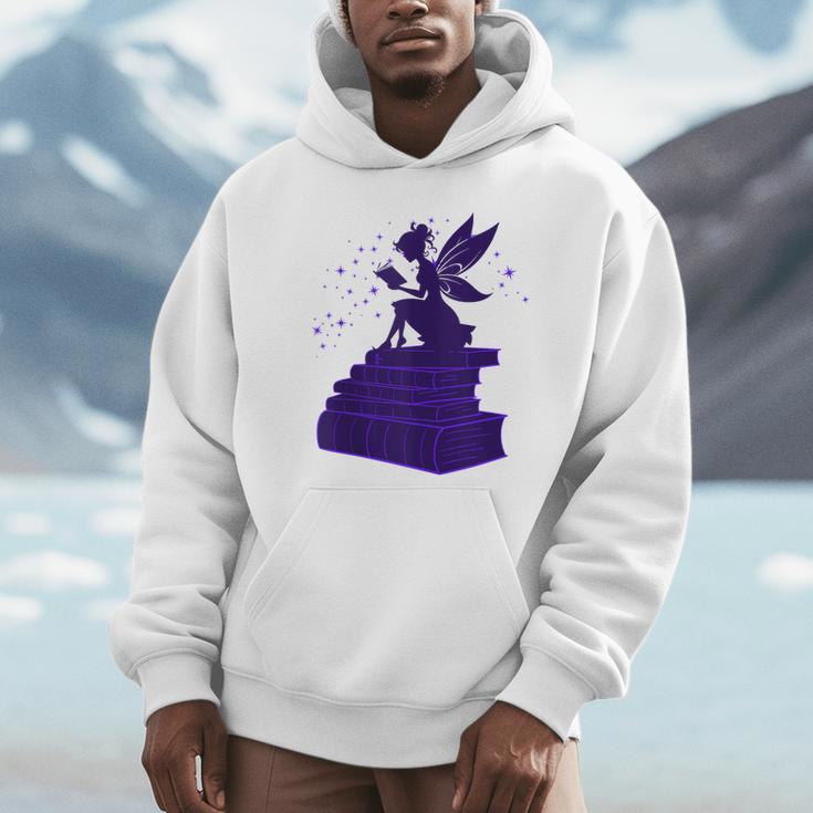 Kawaii Fairy Bookish Book Lover Library Read Unisex Hoodie