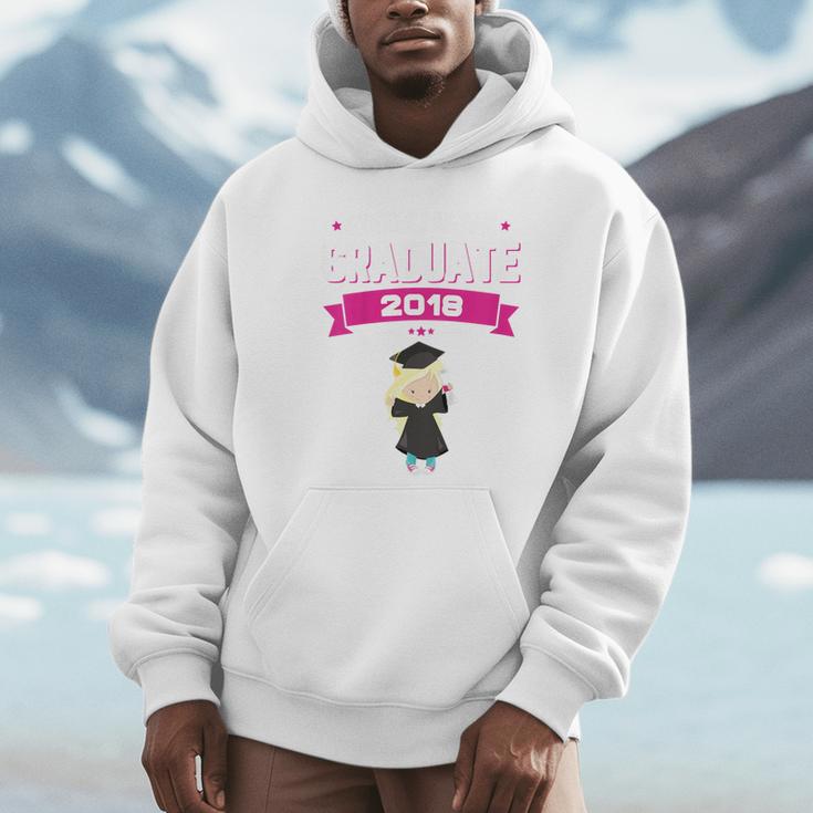 Kids Kindergarten Graduate 2018 Graduation Girls Unisex Hoodie