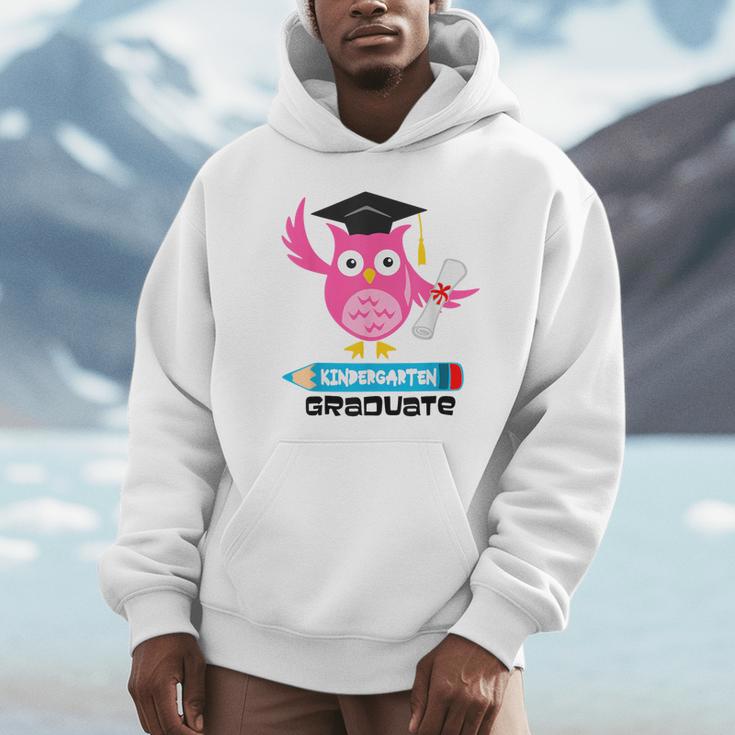 Kindergarten Graduation Tee Shirt Pink Owl T-Shir Unisex Hoodie