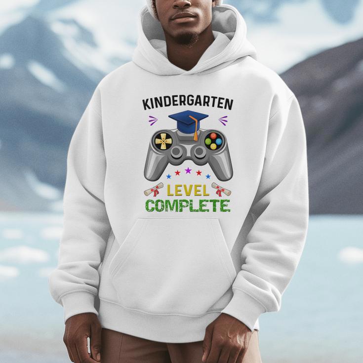Kindergarten Level Complete Graduation Class 2023 Gamer Kids Unisex Hoodie