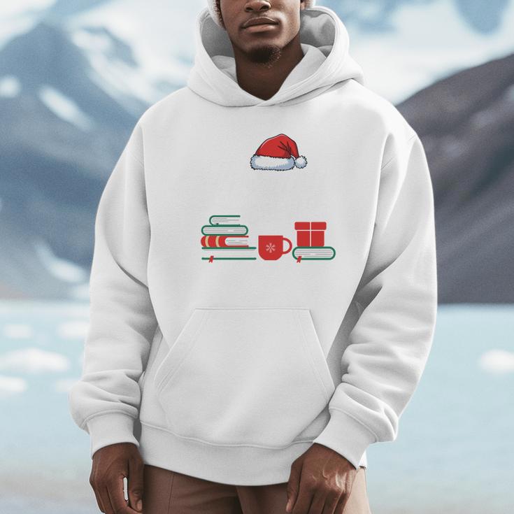 Library Crew Book Lovers Librarian Xmas Holiday Christmas Unisex Hoodie