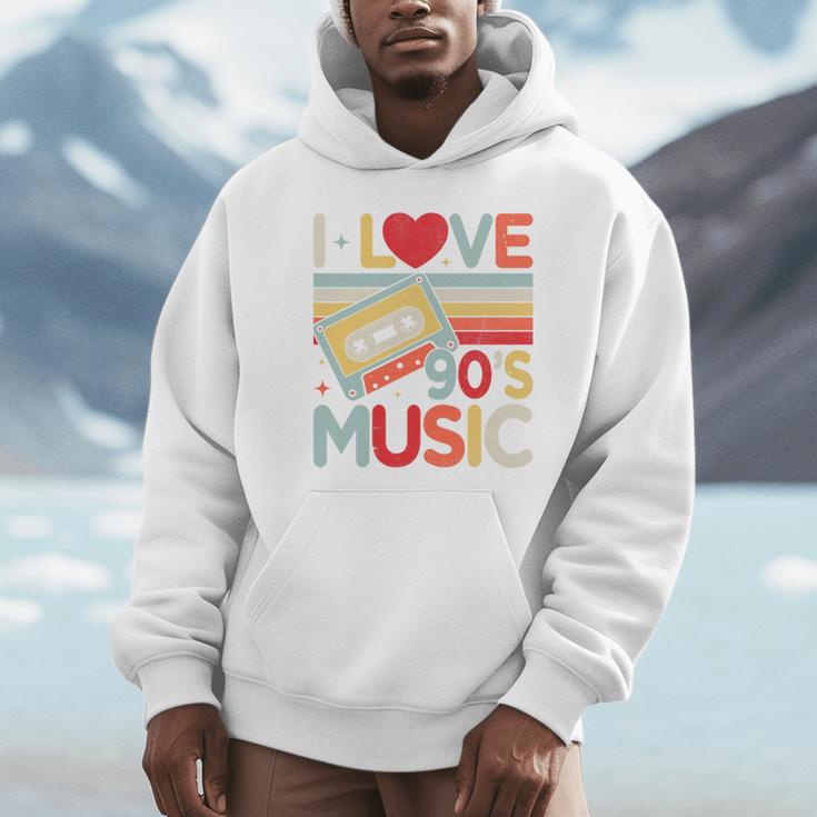 I Love 90's Music Retro Style Nostalgia Cassette 1990s Party Premium Tri-Blend Unisex Hoodie I Love 90's Music Retro Style Nostalgia Cassette 1990s Party Premium Tri-Blend Unisex Hoodie