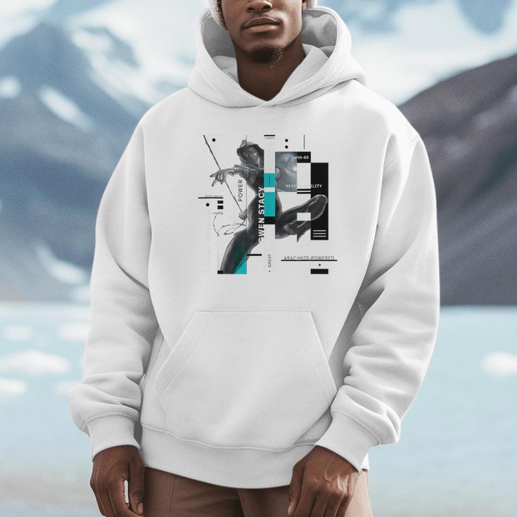 Marvel Spider-Man Gwen Stacy Responsibility Book Covers Unisex Hoodie Marvel Spider-Man Gwen Stacy Responsibility Book Covers Unisex Hoodie