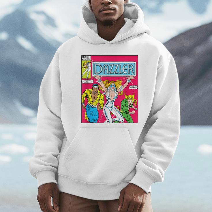 Marvel Universe Classic Dazzler Vintage Comic Book Cover Unisex Hoodie