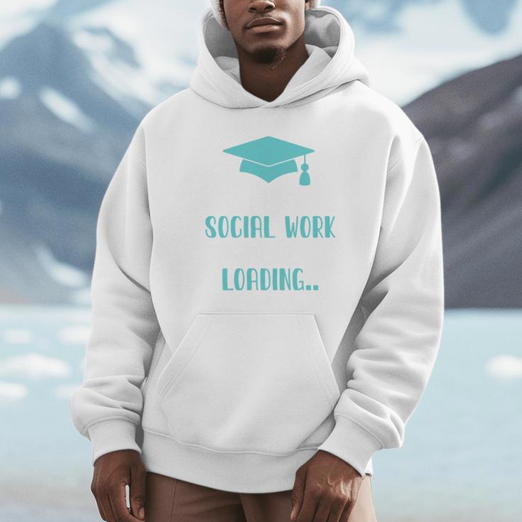 Masters Of Social Work Loading MSW Graduation Future Social Unisex Hoodie