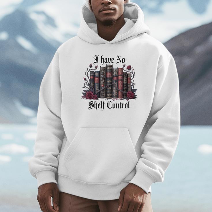 I Have No Shelf Control Dark Academia Book Lover TBR Unisex Hoodie