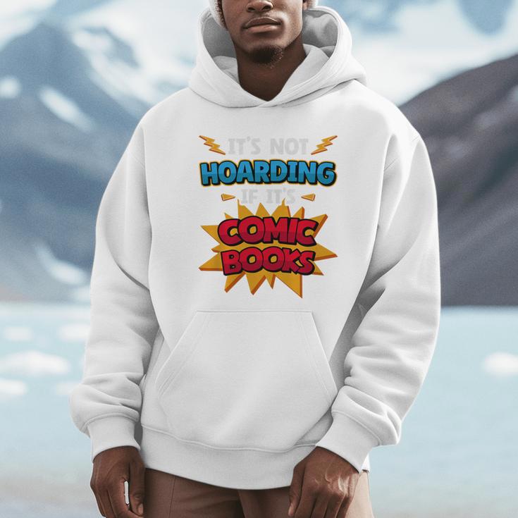 It Is Not Hoarding If It's Comic Books Collector Tee Premium Tri-Blend Unisex Hoodie