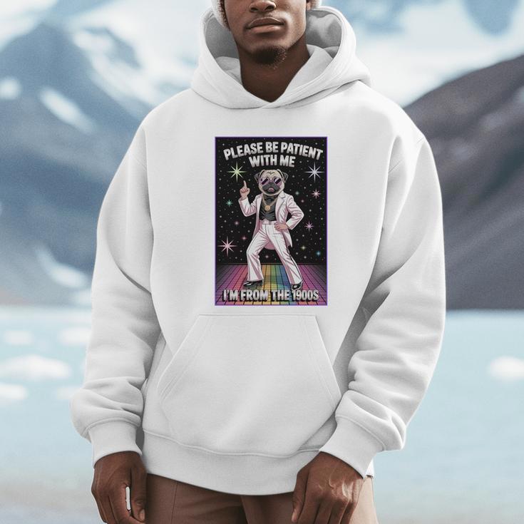 Be Patient With Me I'm From The 1900s Birthday Premium Tri-Blend Unisex Hoodie