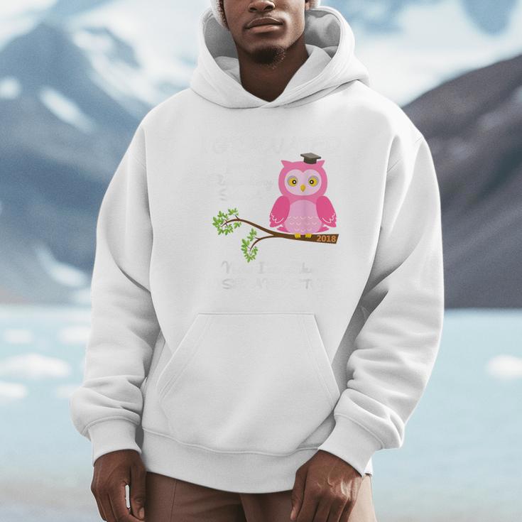 Pink I Graduated From Elementary Graduation Unisex Hoodie