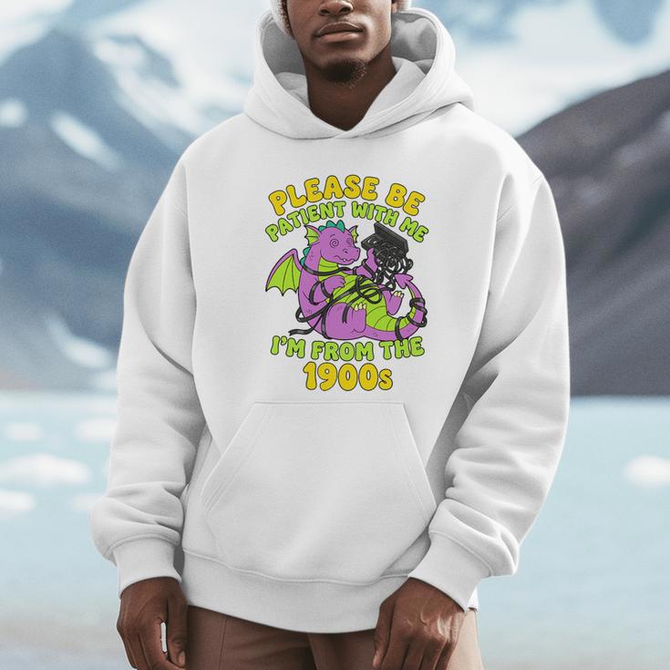 Please Be Patient I'm From The 1900s Dragon Men Women Premium Tri-Blend Unisex Hoodie