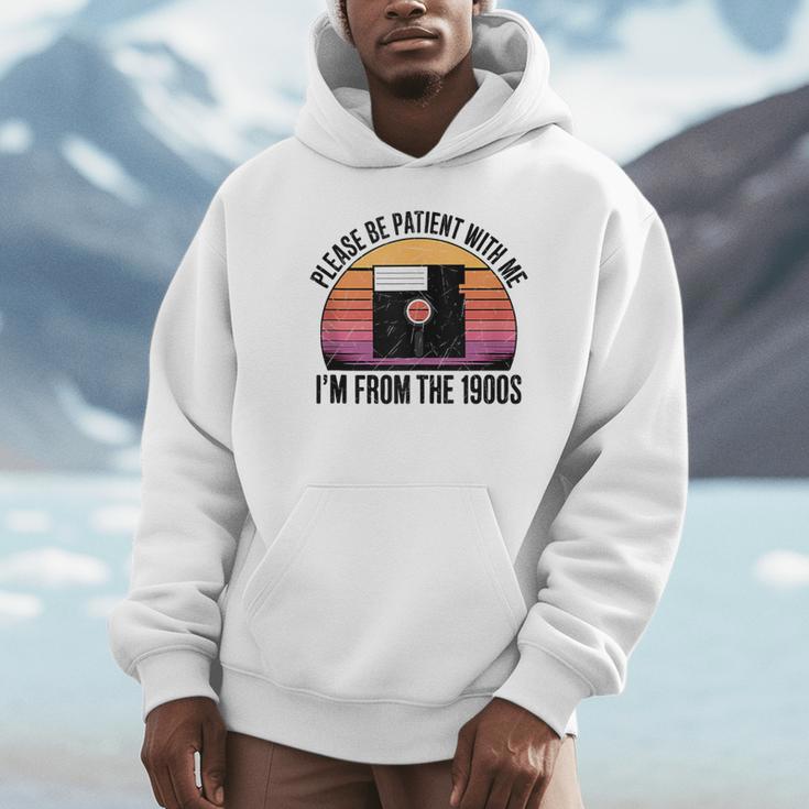 Please Be Patient With Me I'm From The 1900s Floppy Disk Unisex Hoodie