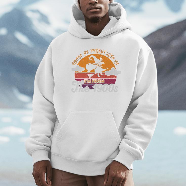 Please Be Patient With Me I'm From The 1900s Halloween Premium Unisex Hoodie