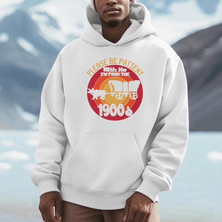 Please Be Patient With Me I'm From The 1900s Vintage Meme Premium Unisex Hoodie Please Be Patient With Me I'm From The 1900s Vintage Meme Premium Unisex Hoodie