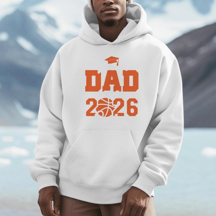 Proud Dad Of A 2026 Senior Basketball Graduation Family Unisex Hoodie