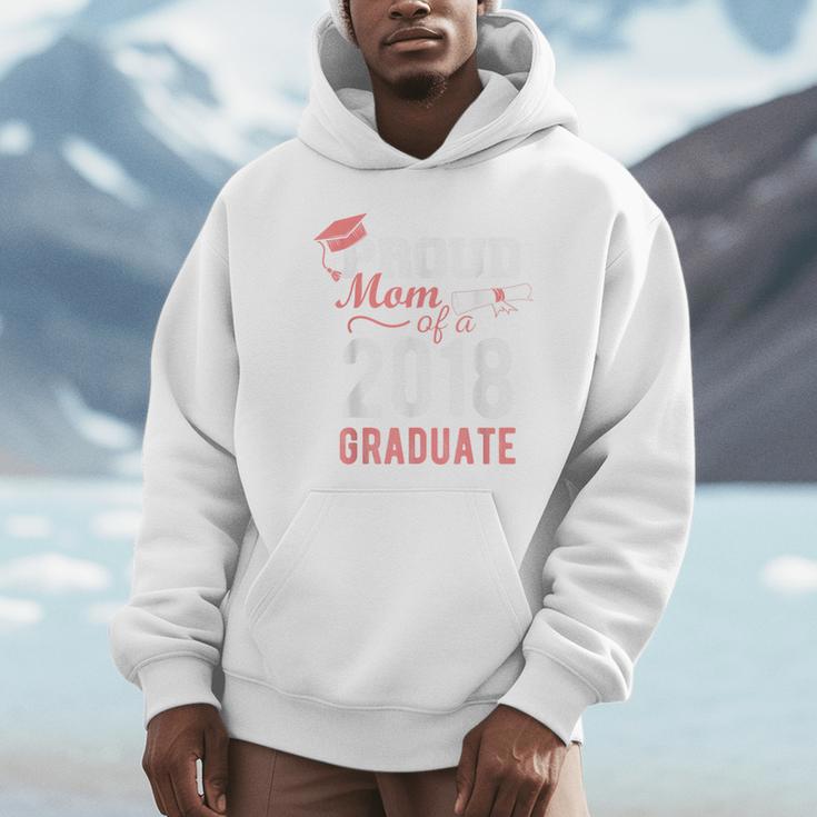 Proud Mom Of A Class 2018 Graduate Graduation Shirt Unisex Hoodie