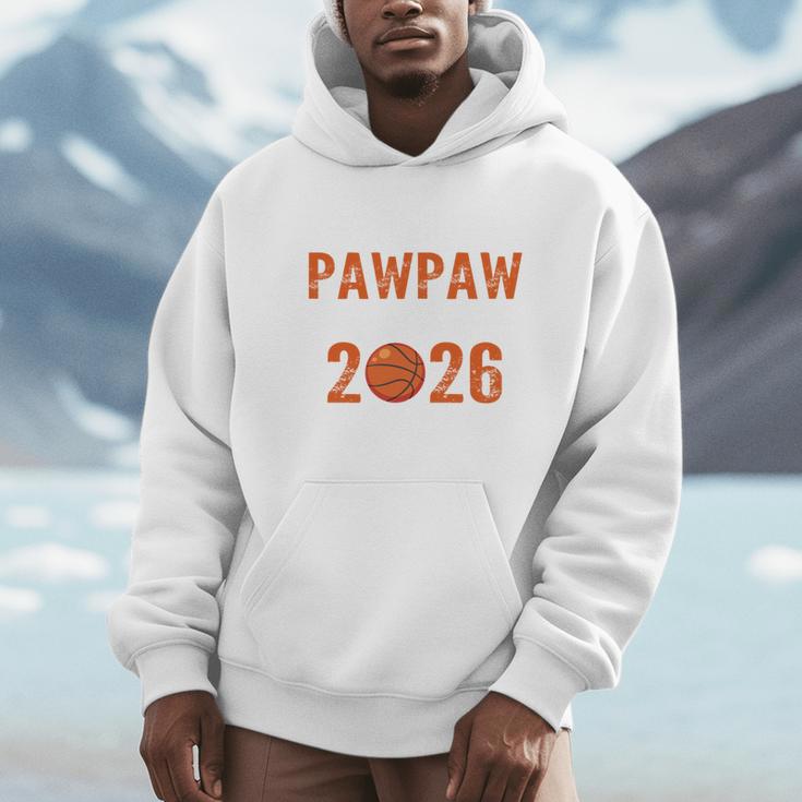 Proud PAW PAW Of 2026 Senior Basketball Student Graduation Unisex Hoodie