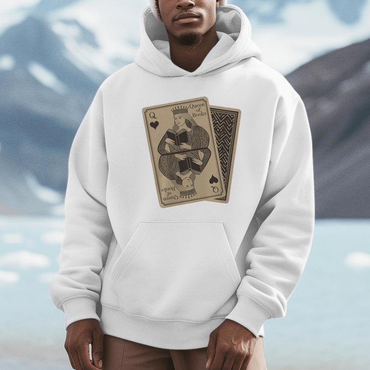 Queen Of Books Playing Card Aesthetic For Book Lovers Premium Tri-Blend Unisex Hoodie Queen Of Books Playing Card Aesthetic For Book Lovers Premium Tri-Blend Unisex Hoodie