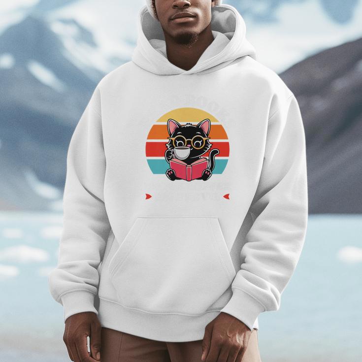 Read Books Drink Coffee Fight Evil Cat Premium Unisex Hoodie Read Books Drink Coffee Fight Evil Cat Premium Unisex Hoodie