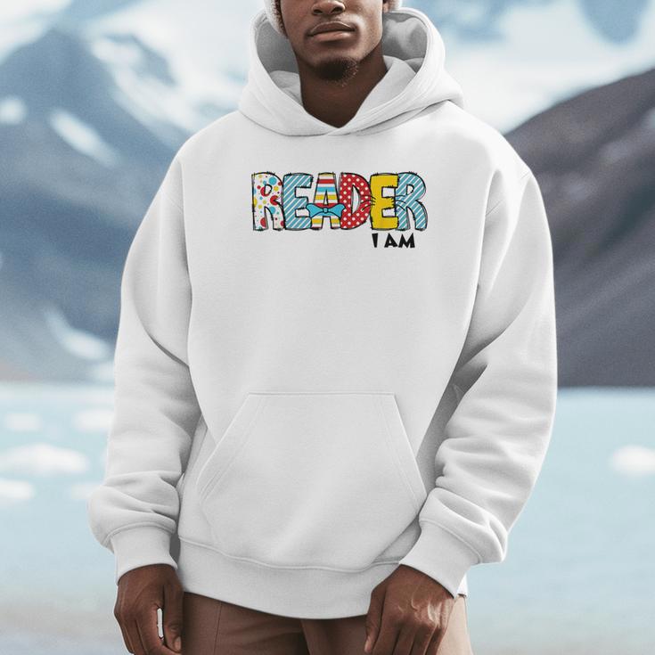 Reader I Am Bookworm Librarian I Heart Read Book Lover Unisex Hoodie