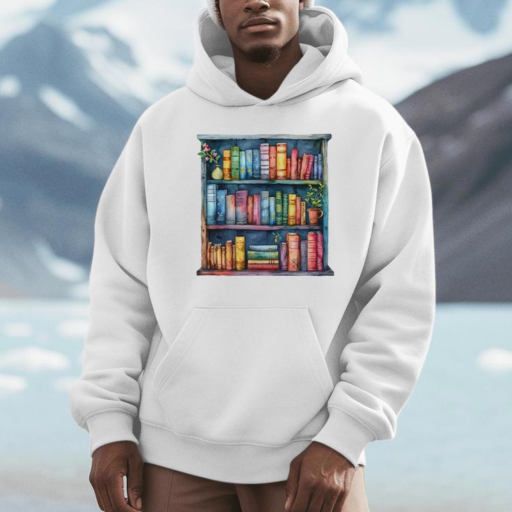 Reading And Bookcase Magic Book Premium Unisex Hoodie